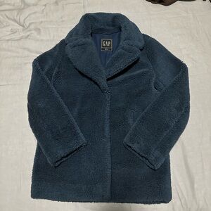 Blue Gap Sherpa Coat - Size Small